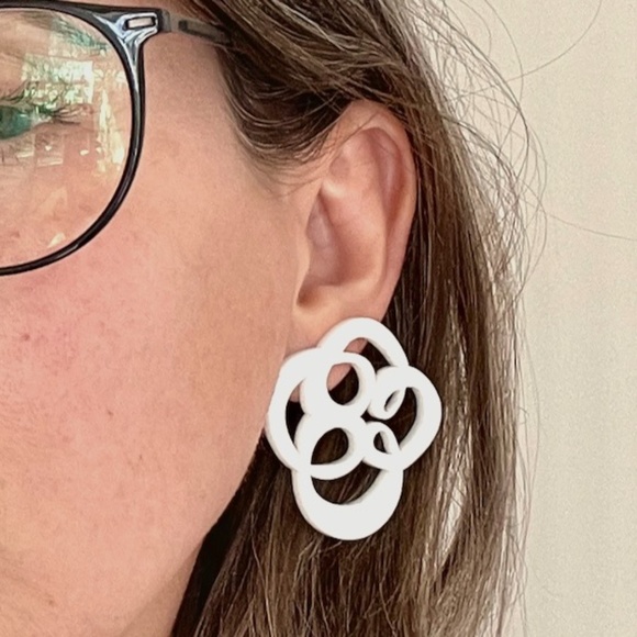 Contemporary Earrings by Combinist - Picture 1 of 4